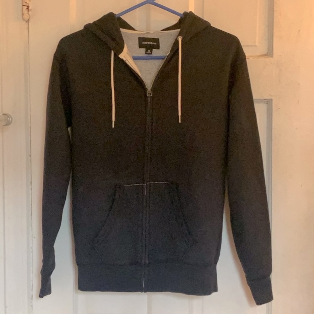 J. Crew Women’s navy sweatshirt hoodie in size x-small